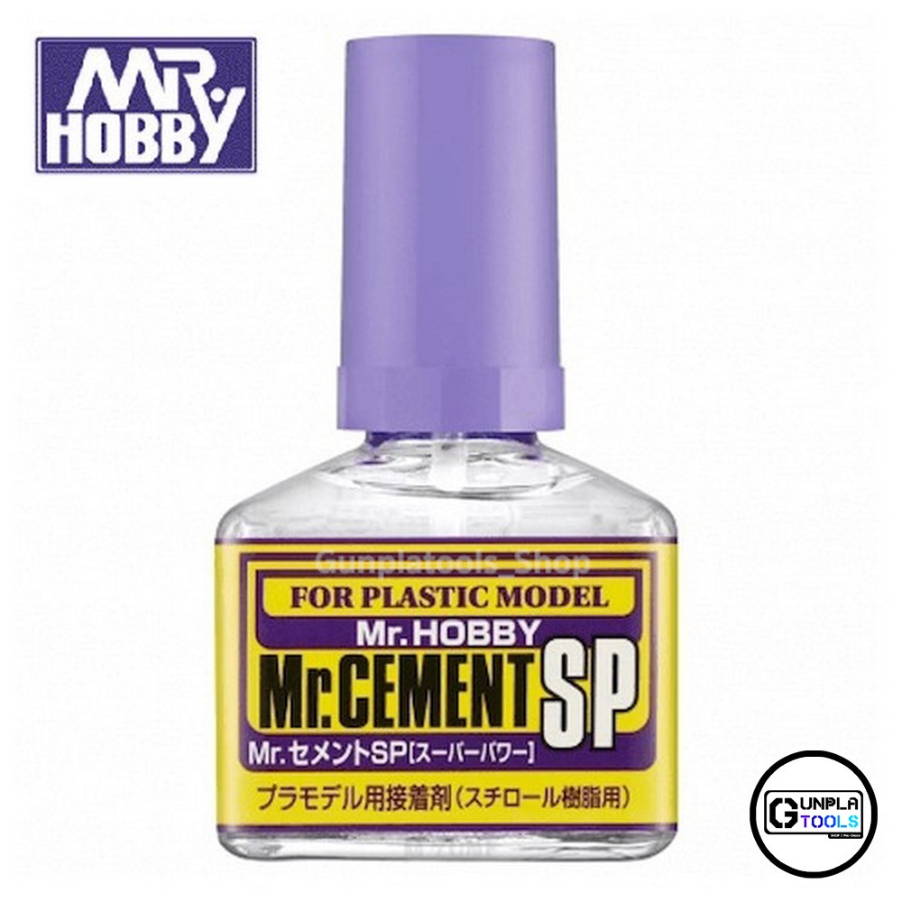 Colle Pour Modélisme Mr.Hobby Mr.Cement SPB Black (40ml) - Référence MC132
