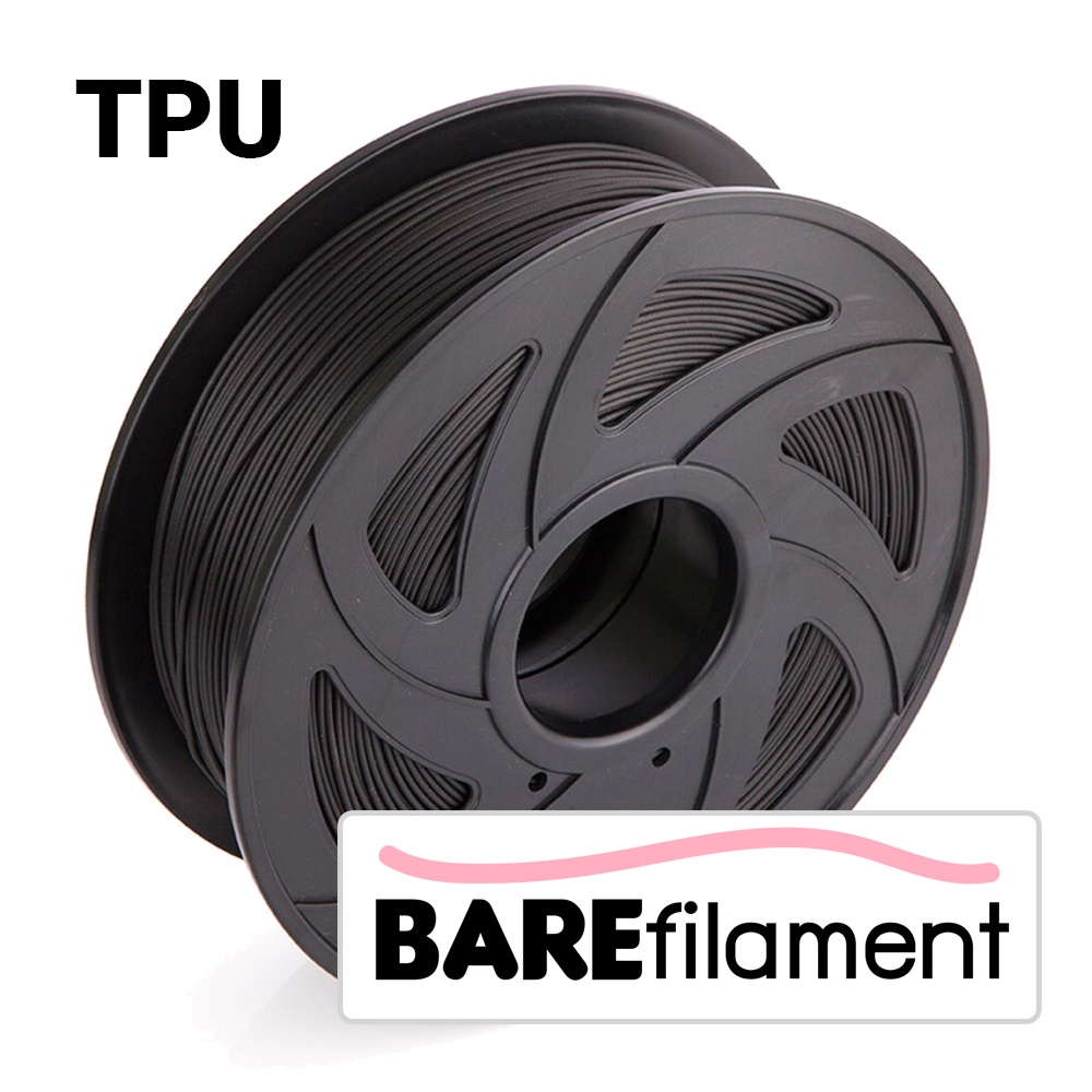 ภาพหน้าปกสินค้าTPU เส้นพลาสติก 3D BAREfilament Flexible tpu filament 1.75mm เส้นพลาสติกคุณภาพส่งออก พิมพ์ง่าย สำหรับ 3D Printer จากร้าน barefootth บน Shopee