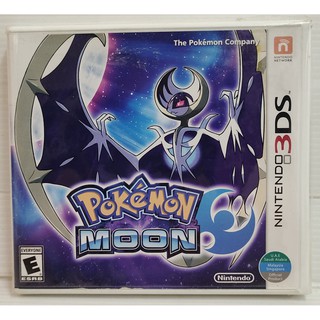 แผ่นเกมส์3DS POKEMON MOON มือ2(US)✅✅