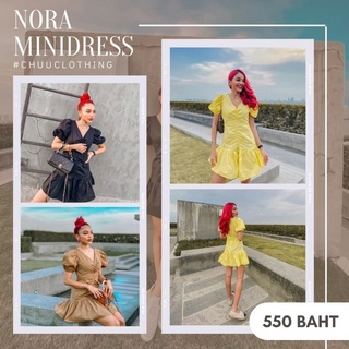 Nora Minidress [พร้อมส่ง] ลด50% เหลือ 275 บาท จากราคาเต็ม 550 บาท