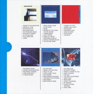 CD Audio เพลงสากล Dire Straits – The Studio Albums (1978-1991) (2020) บันทึกจากแผ่นแท้ คุณภาพเสียง 100%