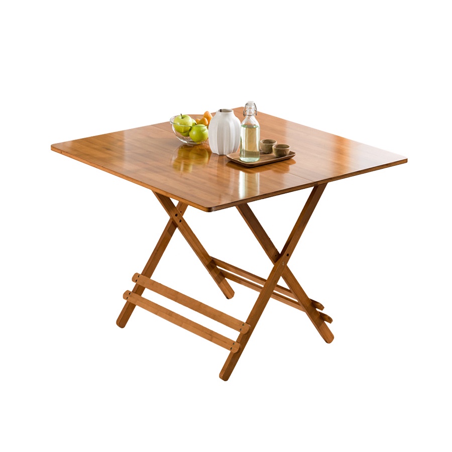 โต๊ะกินข้าว-มีให้เลือก-3-ขนาด-ทำจากไม้ไผ่แท้-ทนแดด-และฝน-เป็นมิตรกับสิ่งแวดล้อม-folding-table