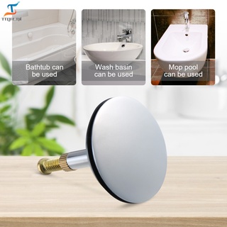 【TTLLIP】 1pc 44mm Bathtub Plug Replacement Bath Pop Up Waste Plug Only Flat Seal Brass Bathroom Tub Drain Drainer Strainer Lowest Price