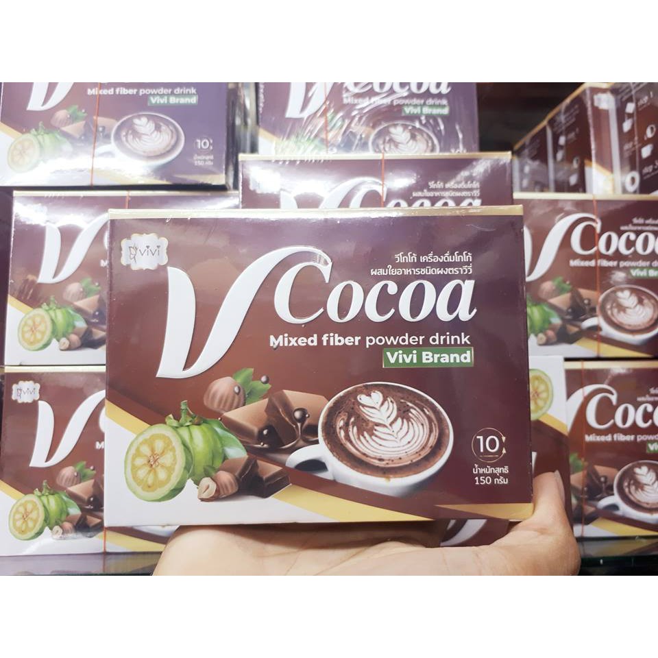 ภาพสินค้าโกโก้ Cocoa By Vivi วีโกโก้ แพ็กเกจใหม่ (แบบถุง) จากร้าน beautifulitem บน Shopee ภาพที่ 7