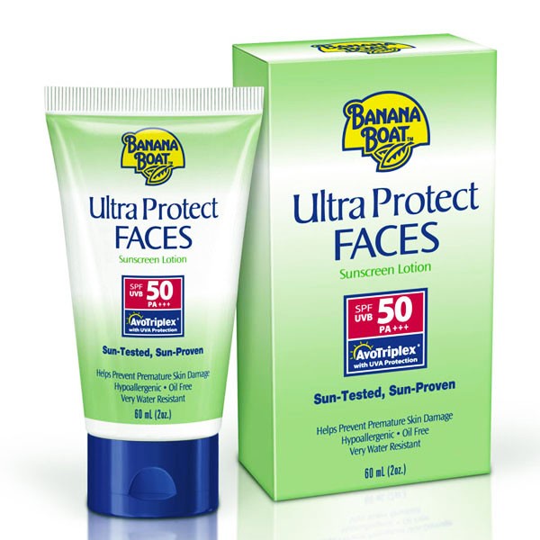 พร้อมส่ง-แบ่งขายครีมกันแดดขนาด-3-กรัม-banana-boat-ultra-protect-face-spf-50-pa