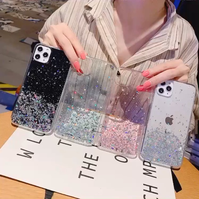 เคสโทรศัพท์-ประดับเลื่อม-แบบนุ่ม-สําหรับ-xiaomi-redmi-note7-go-4x5-a8pro-7a-k20