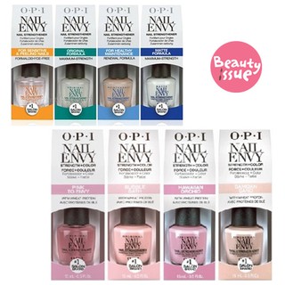 OPI nail envy nail strengthener มีหลายสูตร ไอเท่มที่คนรักเล็บต้องมี!! บำรุงเล็บและสามารถทาเป็นเบสได้เลยค่าา 💯%