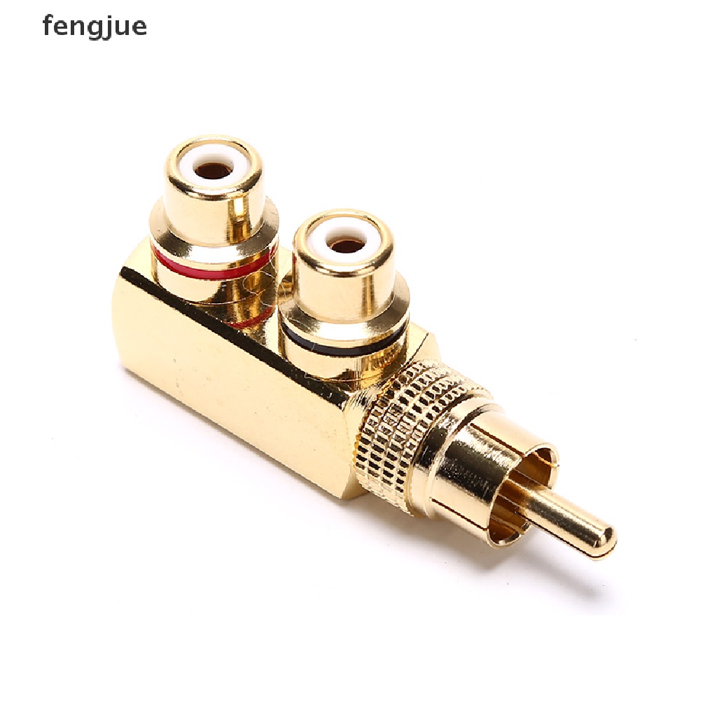 fengjue-gold-plated-av-audio-splitter-plug-rca-adapter-1-male-to-2-female-f-connector-fj