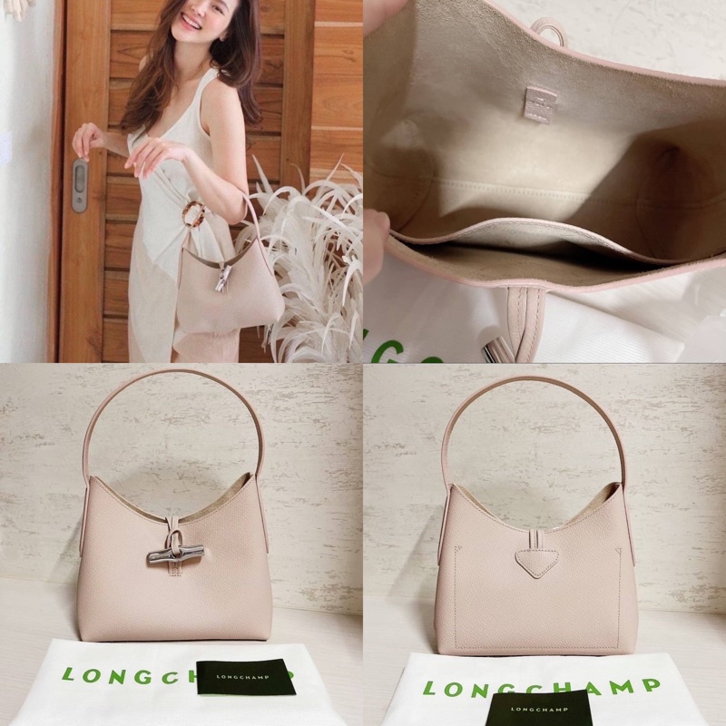 สด-ผ่อน-กระเป๋า-longchamp-roseau-roseau-shoulder-bag-xs-สีชมพู-สีน้ำตาล-สีเทา-khaki-ฟ้าอมเขียว-ส้ม