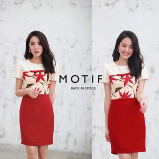 ราคาSHP017 : MOTIF\' dress(SIGNATURE FABRIC)