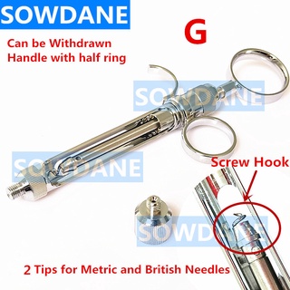 New Arrival Stainless Steel Dental Aspirating Syringe Dentist Tool Surgical Instrument Oral Cavity Injection Care Tool