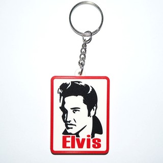 พวงกุญแจยาง Elvis เอลวิส pop song music