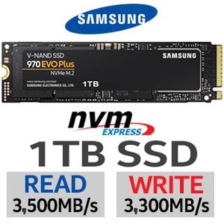 ภาพหน้าปกสินค้า1 TB SSD (เอสเอสดี) SAMSUNG 970 EVO PLUS PCIe/NVMe M.2 2280 (MZ-V7S1T0BW) Warranty 5 - Y ที่เกี่ยวข้อง