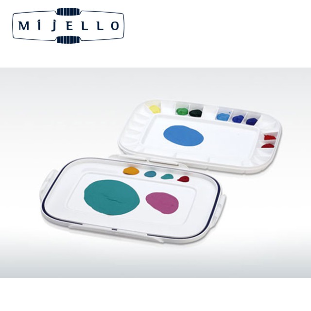 mijello-จานสีอาคิลิค-mijello-artelier-acrylic-palettes-mijello-artelier