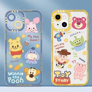 เคสโทรศัพท์มือถือ แบบนิ่ม ลายน่ารัก สําหรับ Iphone 14 13 12 11 Pro MAX 6S 7 8 Plus XR