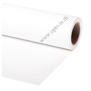 สินค้า White Paper Background Backdrop 2.72x11m. for Chromakey ฉากกระดาษสีขาว Seamless Paper