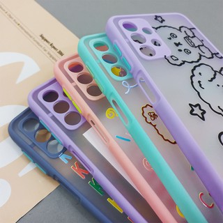 ภาพขนาดย่อของภาพหน้าปกสินค้าพร้อมส่ง Iเคสsamsung a02 a02s a12 a32 a52 a72 เคสขอบสีหลังขุ่นกันเลนส์กล้อง เคสการ์ตูนขอบสี งานแฟชั่น จากร้าน extracase บน Shopee ภาพที่ 3