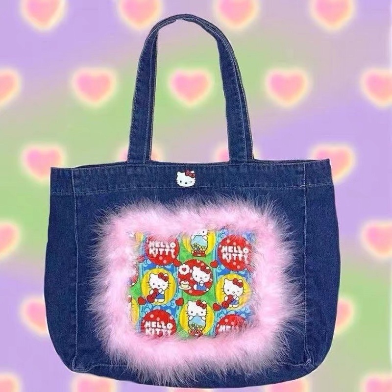 กระเป๋าแฟชั่น-y2k-hello-kitty-vibe