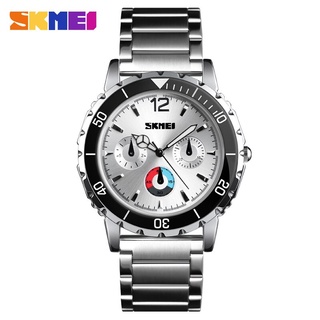 SKMEI Outdoor Sport Watch Men Luxury Fashion Quartz Wristwatch Waterproof Stainless Steel Wristband Quartz Watches reloj