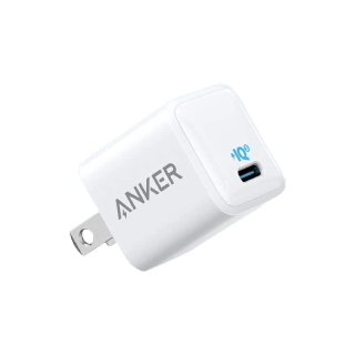 Anker หัวชาร์จเร็ว iPhone 15/14/13/12 (20W) PowerPort III Nano PIQ3.0 (PD+QC3.0) ชาร์จไว เล็กจิ๋ว รองรับอุปกรณ์ USB-C