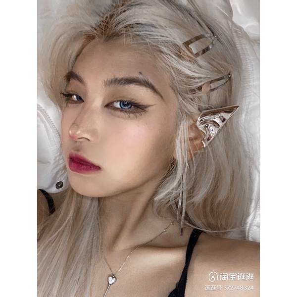 sale-ต่างหูโลหะรูปหูเอลฟ์-abillionth-elf-metal-earring-พร้อมส่ง-1-ชิ้น