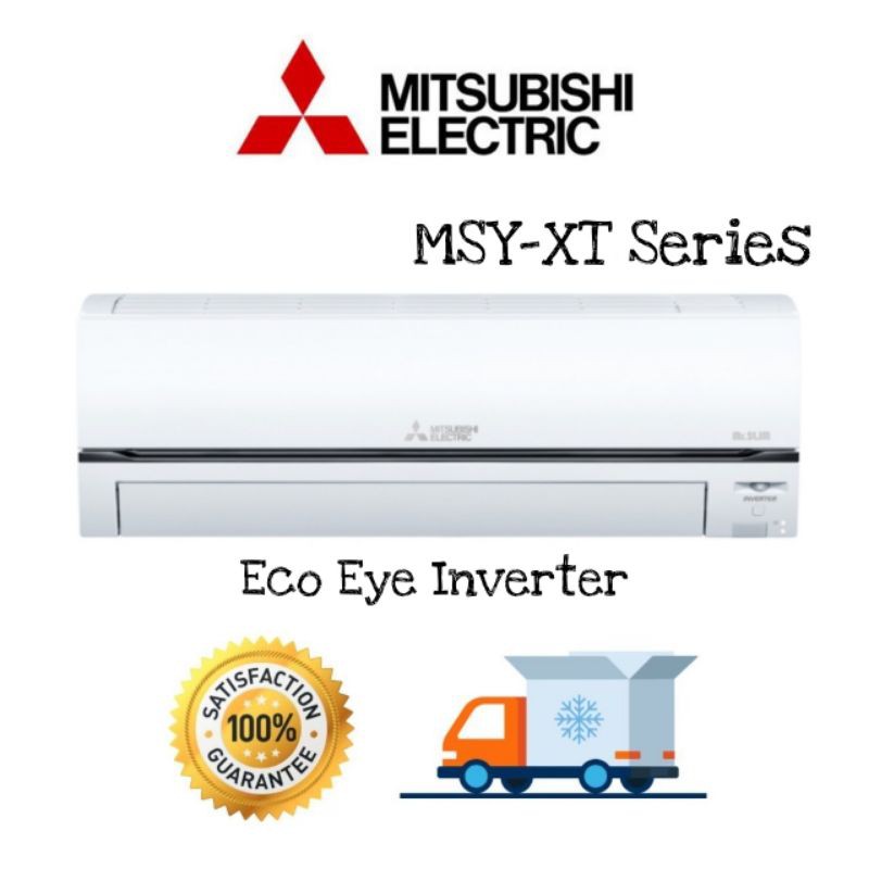 ภาพหน้าปกสินค้าMitsubishi แอร์ติดผนัง ระบบInverter รุ่น ﻿MSY-XT (Eco-Eye Inverter) เบอร์5 (R32) จากร้าน soqoool บน Shopee