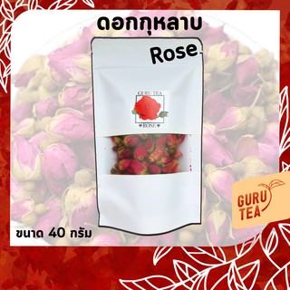 ภาพหน้าปกสินค้า🌹 ดอก กุหลาบ อบแห้ง 🌹 ขนาด 40 กรัม 🌹 บรรจุถุงซิป 🌹 สำหรับทำเครื่องดื่ม 🌹 Rose Flower 🌹 ที่เกี่ยวข้อง