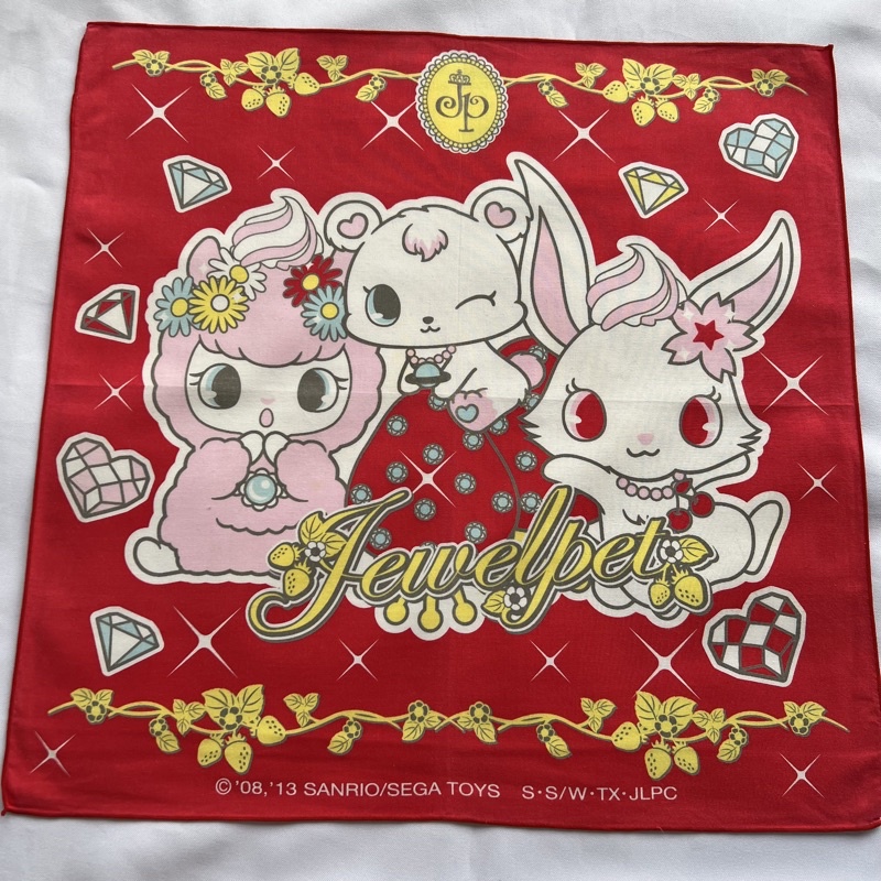 jewelpet-ผ้าเช็ดหน้า-ซานริโอ้