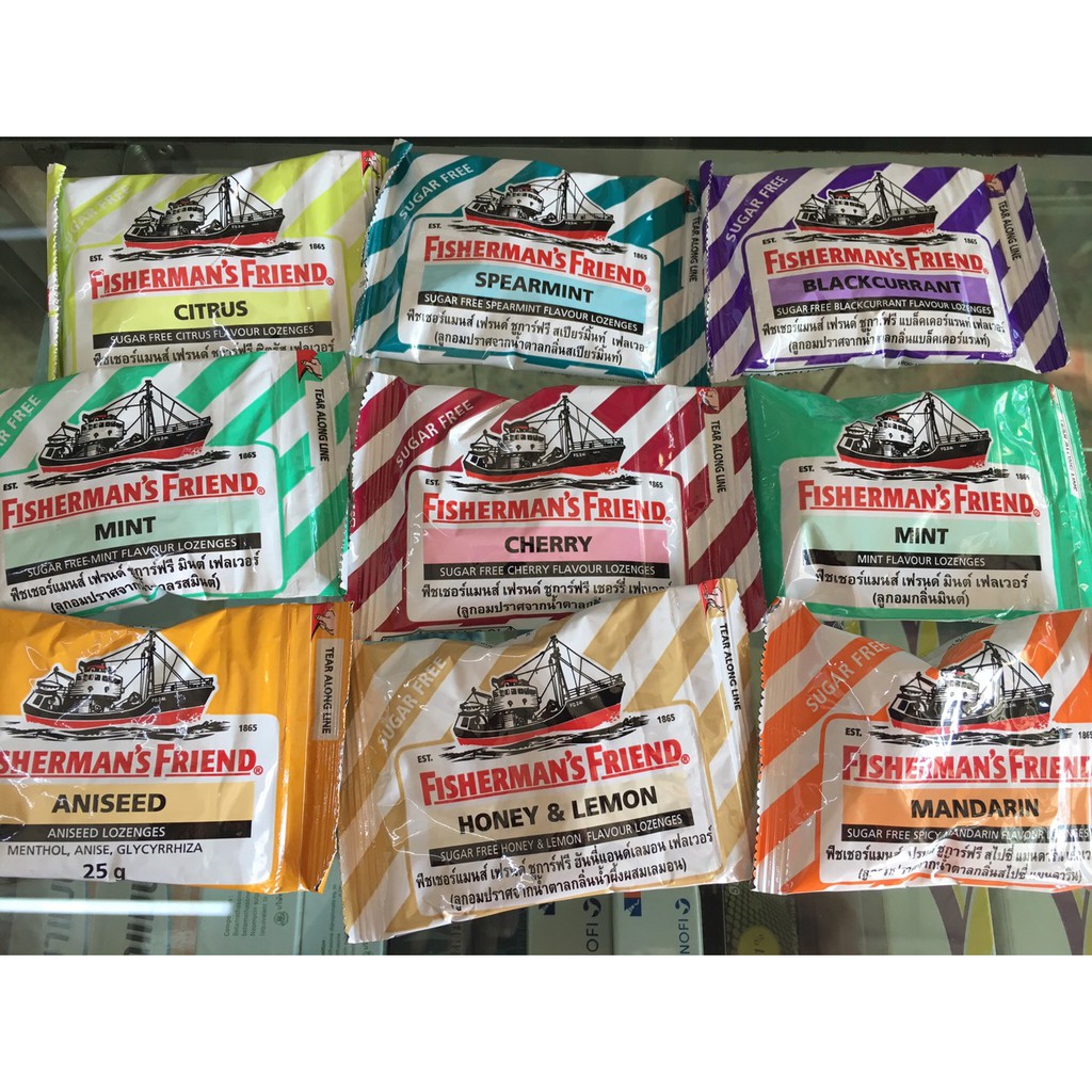 Fishermans's Friend บรรเทาอาการเจ็บคอ | Shopee Thailand