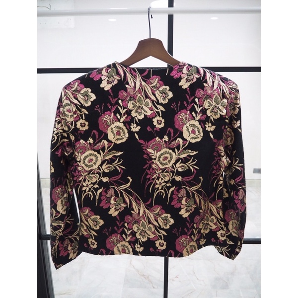 ส่งฟรี-เสื้อคลุมวินเทจ-เดินดิ้นทองทั้งชุดสวยหรูมากกก