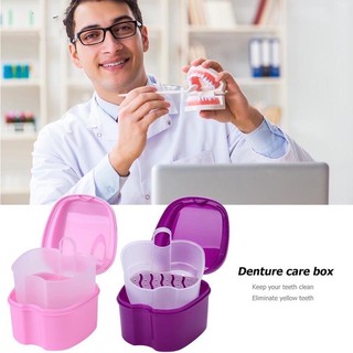 พร้อมส่ง 🇹🇭 กทม  🦷 กล่องรีเทนเนอร์  Denture Care  (Retainer) กล่องใส่ฟันปลอม พร้อมส่ง ดัดฟัน จัดฟัน