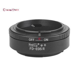 Fusnid แหวนอะแดปเตอร์เลนส์เมาท์ สำหรับเลนส์กล้อง Canon Fd เป็น Canon Eos R Rp R5 R6 Rf