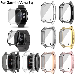 ภาพหน้าปกสินค้าเคส TPU แบบบาง สําหรับ Garmin Venu Sq 2 นิ่ม ป้องกันรอยขีดข่วน ป้องกันหน้าจอ เปลือกใส และชุบ เคสป้องกัน ที่เกี่ยวข้อง