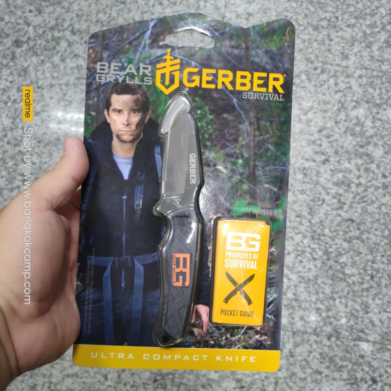 genuine-มีดใบตาย-มีดห้อยคอ-gerber-bear-grylls-ultra-compact-fixed-blade-ของใหม่-ของแท้