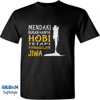 เสื้อยืดผู้ชาย GILDAN เสื้อยืด พิมพ์ลาย Like Indonesian ปีนเขา แบบกําหนดเอง สําหรับผู้ชาย และผู้หญิง S-5XL