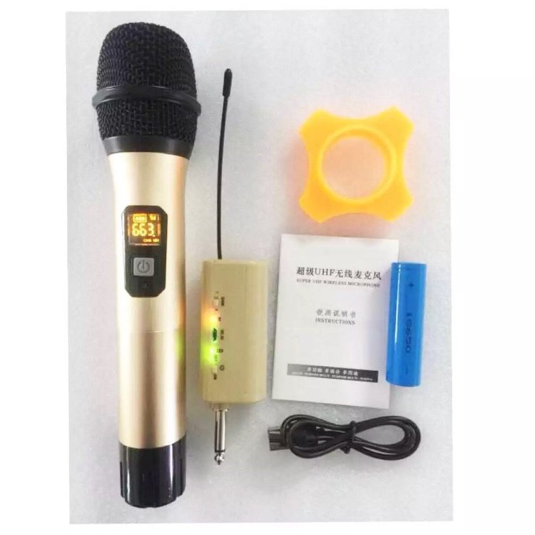lxj-ไมโครโฟนไร้สาย-ไมค์ลอยเดี่ยว-uhf-single-wireless-microphone-รุ่นlxj-lx666b