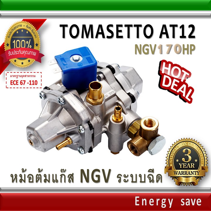 tomasetto-at12-standard-170-hp-หม้อต้มระบบฉีด-cng-อะไหล่แก๊ส