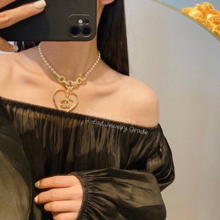 Chanel Necklace สร้อยคอประดับจี้ชาแนล งานขายดีตลอดๆ เป็นงานออริ