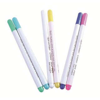 ภาพหน้าปกสินค้าปากกาเขียนผ้าหมึกละลายน้ำ และแบบระเหยเอง(ไม่รับเปลี่ยนสี/คละสีทางแชท)มีสินค้าพร้อมส่ง ที่เกี่ยวข้อง