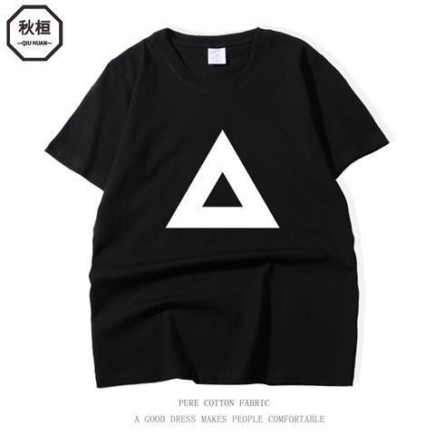 ปลาหมึกเกมเสื้อผ้าลีจองแจตาเดียวกันเกาหลีเค้กน้ำตาลหกภาพแขนสั้นเสื้อยืดคู่รักด้านบน
