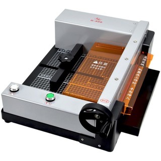 ✌ เครื่องตัดกระดาษเครื่องตัดกระดาษ Rexampvcชั้นหนา-ตัดบัตรอัตโนมัติ400หนังสือGไฟฟ้ากาวตัดกระดาษเครื่องหนัก