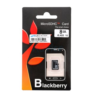 Micro SD 8GB Blackberry (Class 10) No Adapter