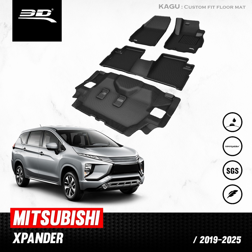 พรมปูพื้นรถยนต์-3d-mitsubishi-xpander-2019-ถึง-ปีปัจจุบัน