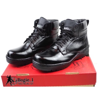 ภาพหน้าปกสินค้ารองเท้าหุ้มข้อสั้นสีดำ Bogie1 รุ่น POLICE  SHOES (PS) Bogie1 ที่เกี่ยวข้อง