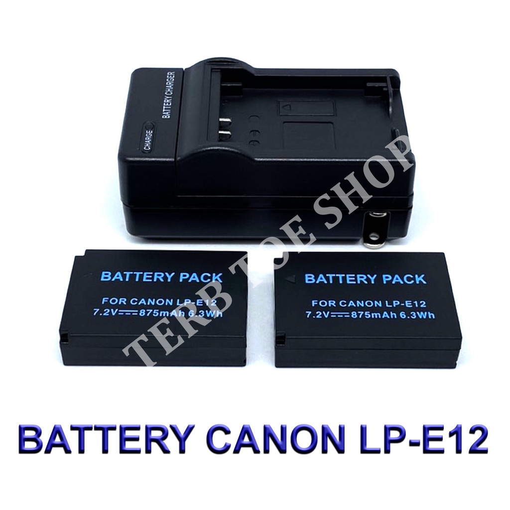 LPE12 \ LPE12 Battery and Charger For Canon EOS M100,M50,M10,M2,M