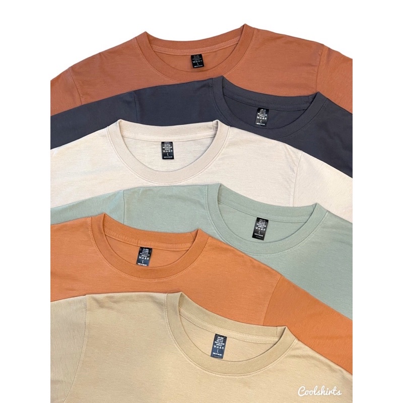 ภาพหน้าปกสินค้าNEW Summer collection  เสื้อยืดแขนสั้น 6 สีใหม่ล่าสุด จากร้าน coolshirts บน Shopee