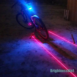 (Brightnessdin1) เลเซอร์ 2 และไฟท้ายจักรยาน Led 5 ดวง