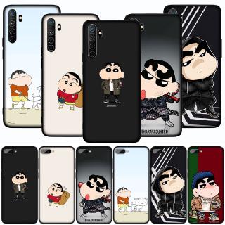 เคสโทรศัพท์มือถือลายการ์ตูนชินจังสําหรับ Oppo F 11 Pro A 12 A 9 A 8 A 7 A 5 A 31 2020 Ax 5 S Ax 7 A5S A 3 S