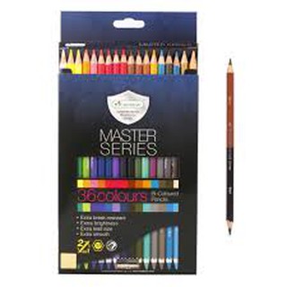 Master Art มาสเตอร์อาร์ต ดินสอสี 2 หัว 36 สี มาสเตอร์ซีรี่ย์