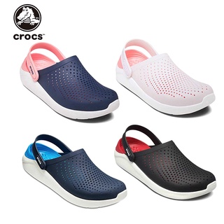 รองเท้า Crocs ของแท้ 100% สำหรับผู้ชายและผู้หญิง พร้อมส่ง! ! LiteRide Clog ของแท้ พกติดตัว ถูกกว่าร้าน รองเท้าแตะ รองเท้